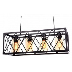 Подвесной светильник lumina deco nortis ldp 11535-4 bk